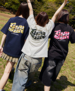 Wave logo back print tee – That's life online store
