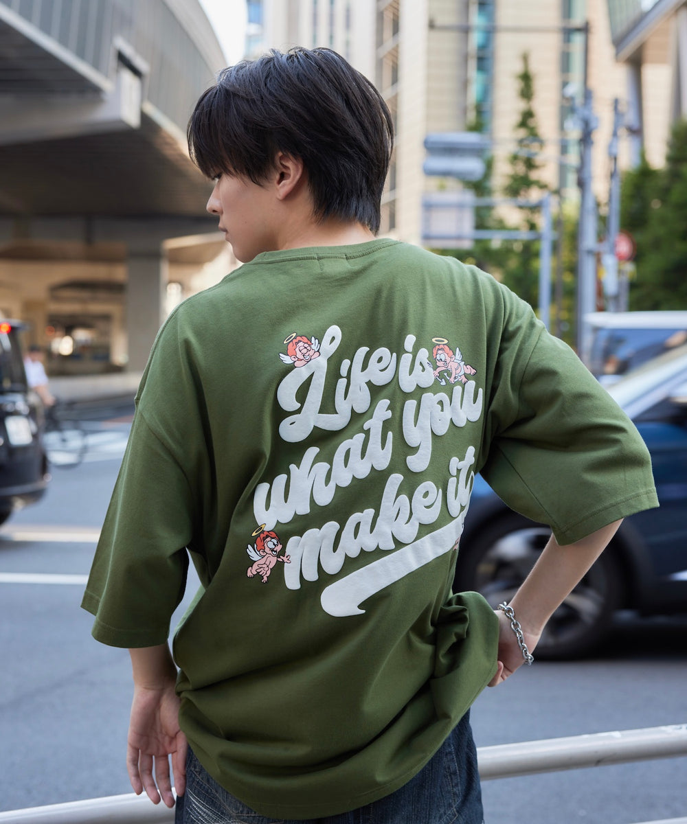 That’s life 5.6oz ANGEL LOGO S/S TEE