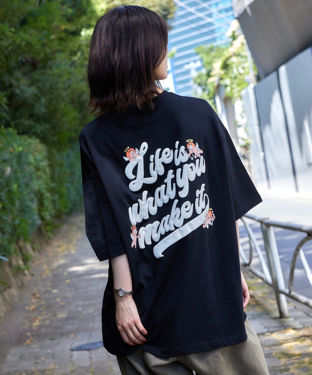 That’s life 5.6oz ANGEL LOGO S/S TEE