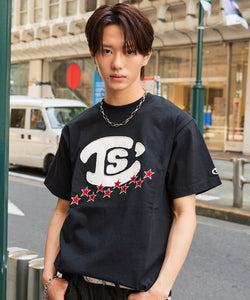 FRONT TS STAR LOGO TEE – That's life online store