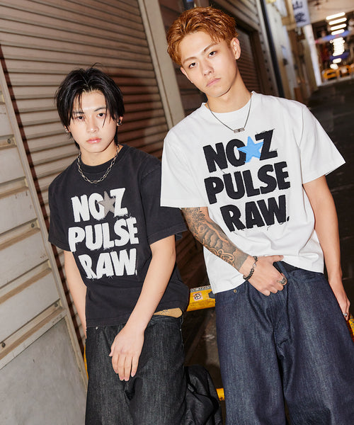 FRONT SLOGAN PATCH WORK TEE – That's life online store