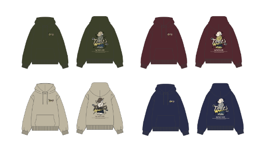 HEAVY WEIGHT 11.0oz "CAP BOY" LOGO HOODIE free