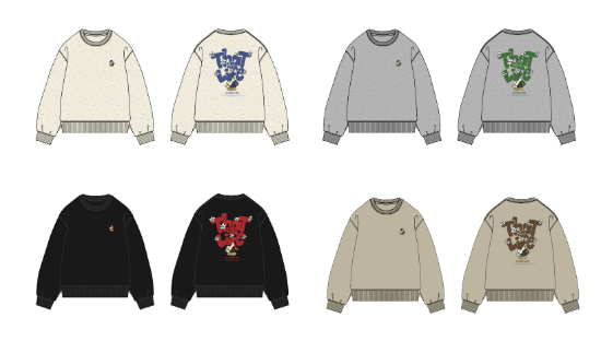 HEAVY WEIGHT 11.0oz "FLOWER BOY" LOGO SWEAT free