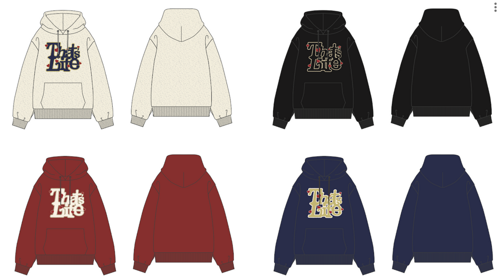 HEAVY WEIGHT 11.0oz HEART LOGO HOODIE free