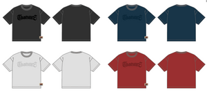 Vintage styles Patch work logo tee free