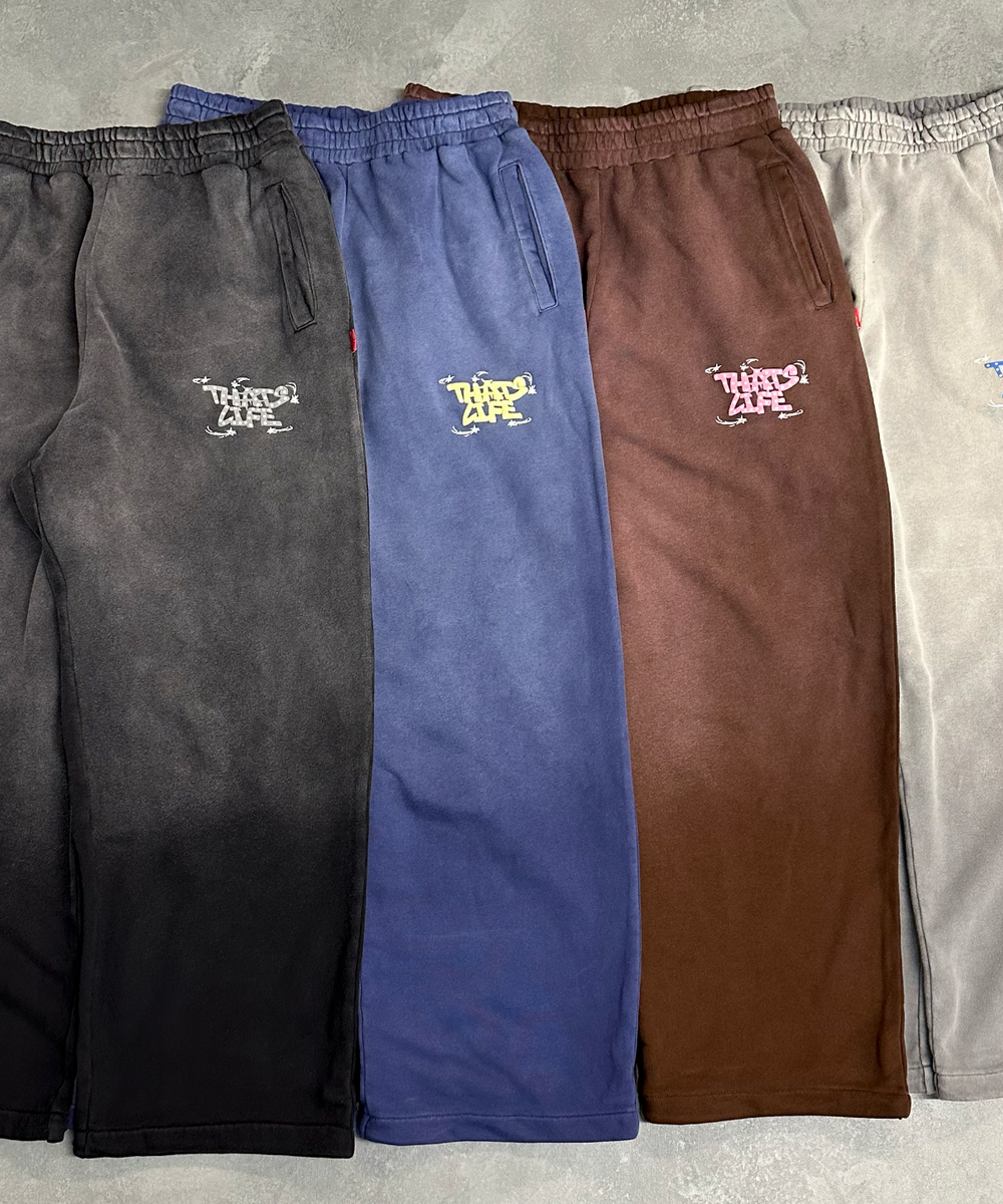 Vintage fade Wave logo sweat pants free
