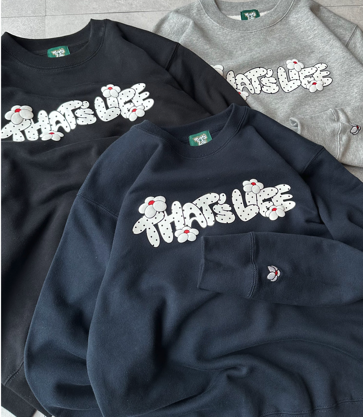 HEAVY WEIGHT 12.7oz FRONT LOGO SWEAT free