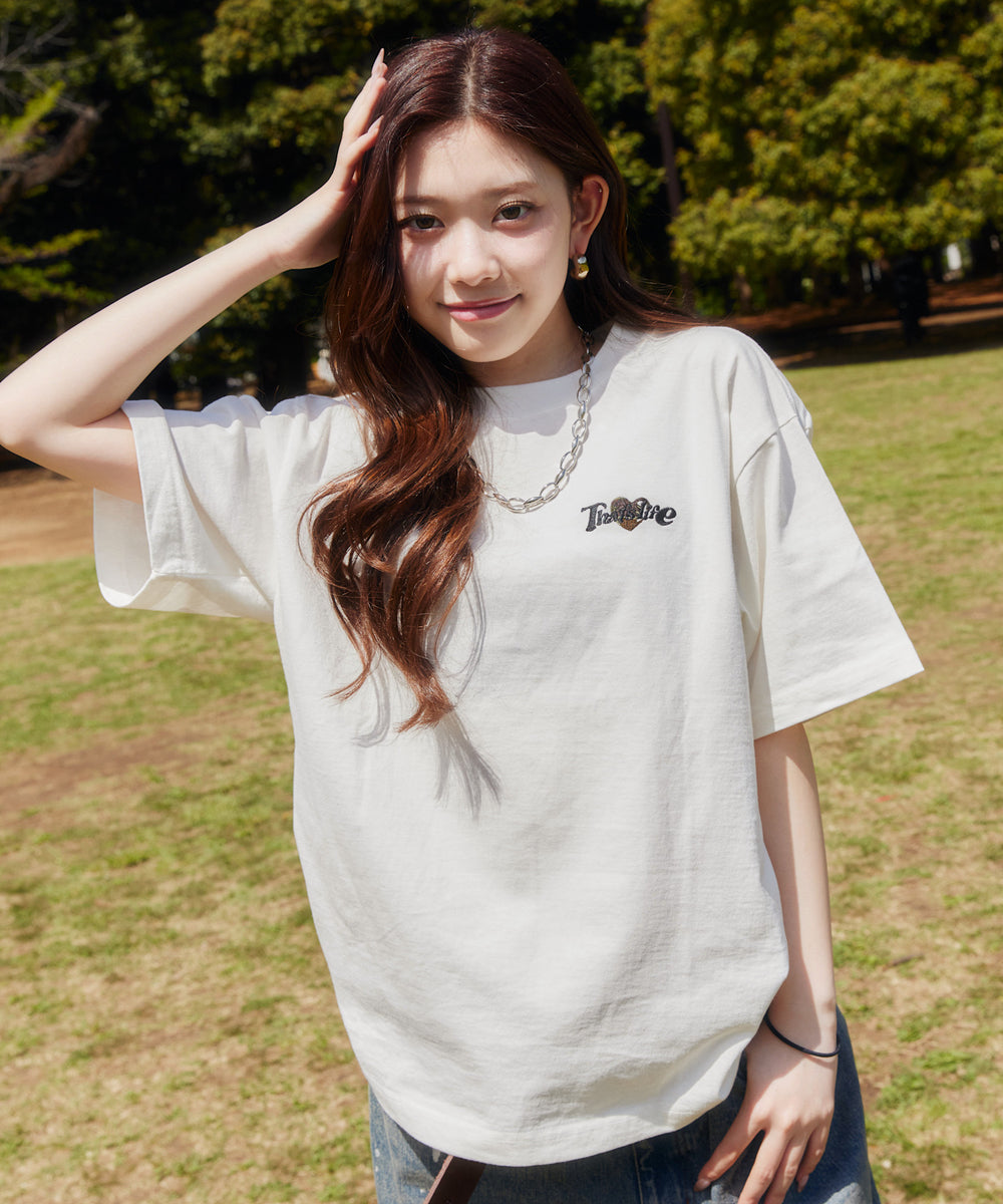 153cm / White × Camo / M