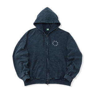 トップス Vintage styles Circle logo zip hoodie Vintage styles Circle logo zip hoodie – That's life online store