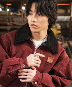 Vintage styles Heart logo Duck Boa Jacket – That's life online store Vintage styles Heart logo Duck Boa Jacket – That's life online store