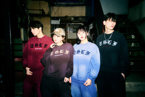 Vintage styles Patch work logo sweat free