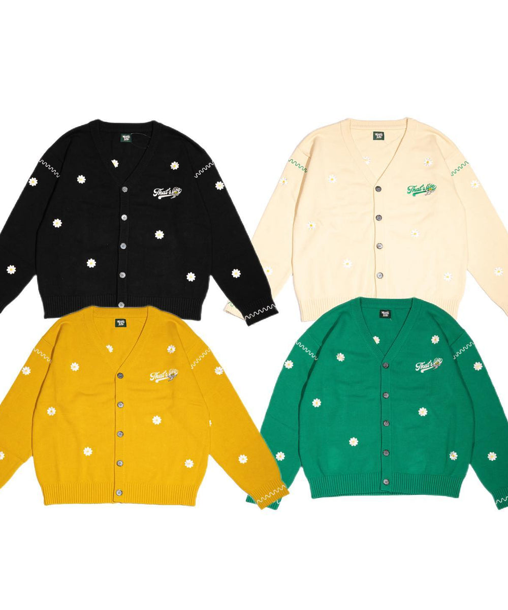 That’s life Flower Cardigan
