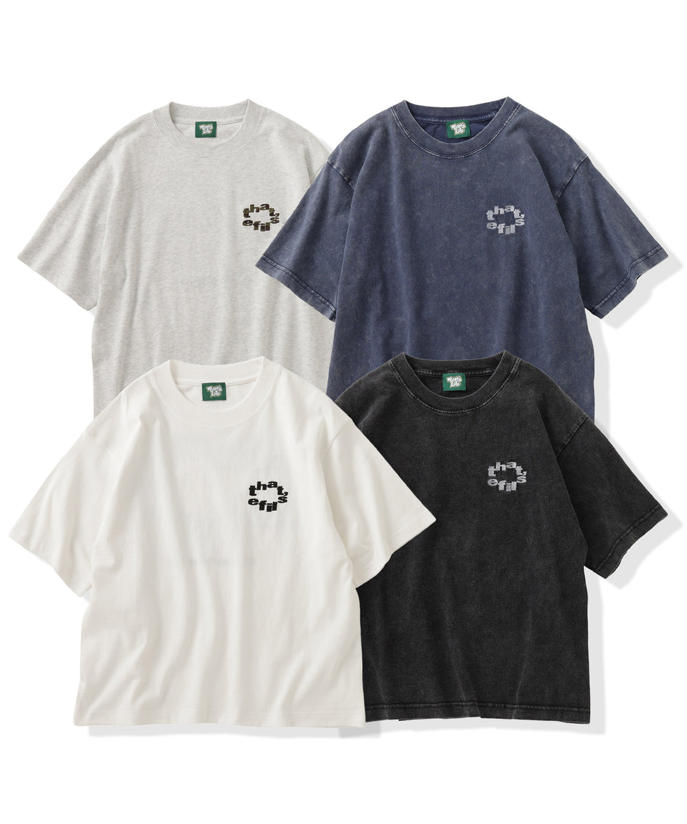 That's life distort logo tee