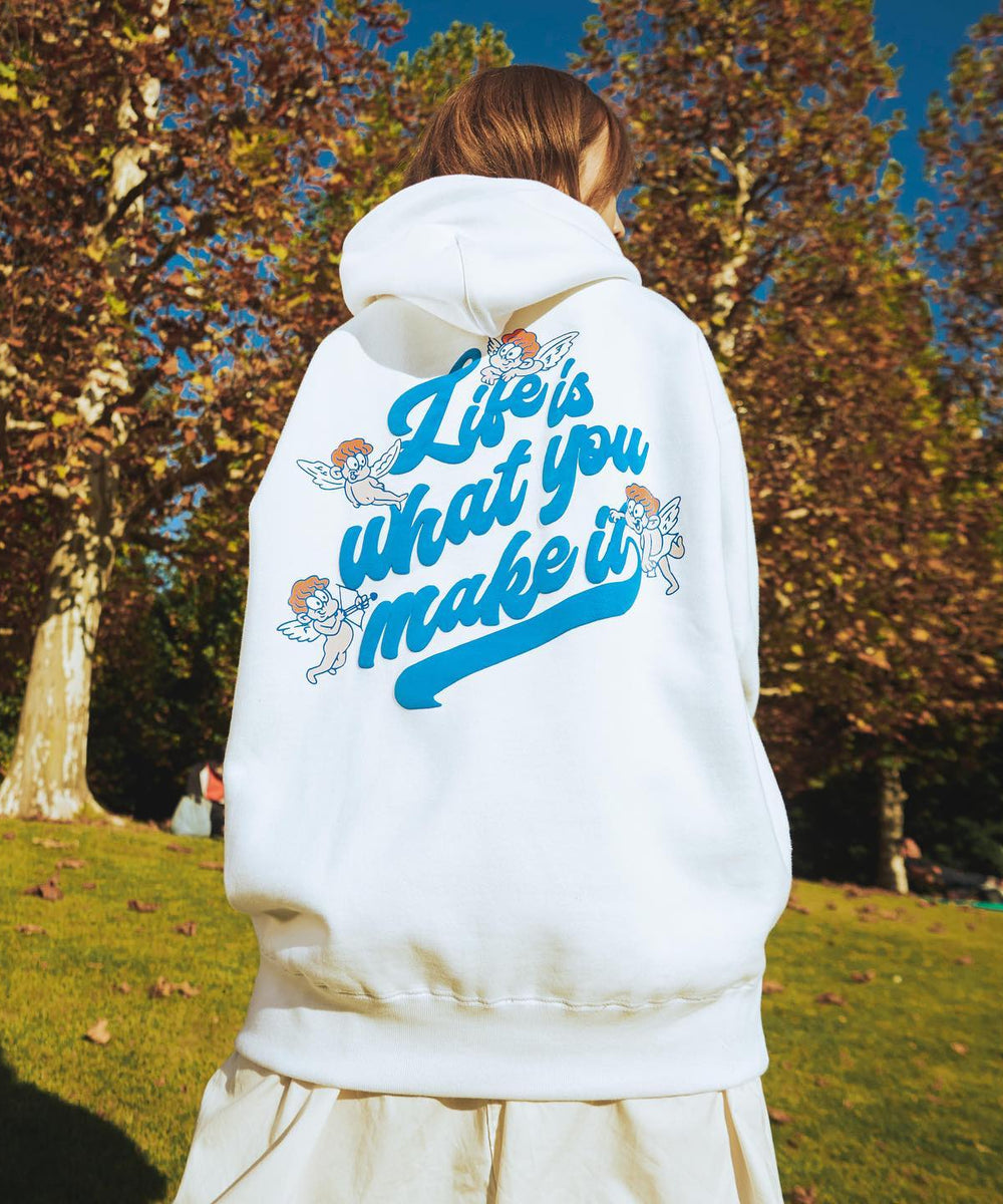 HEAVY WEIGHT 12.4oz ANGEL HOODIE 