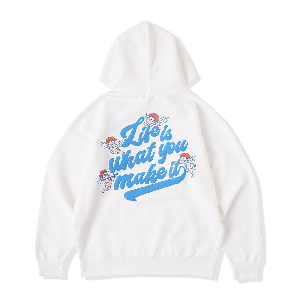 HEAVY WEIGHT 12.4oz ANGEL HOODIE 
