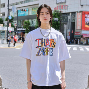 HEAVY WEIGHT FRONT LOGO TEE / White