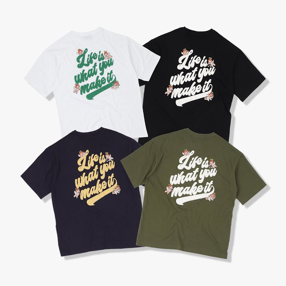 That's life 5.6oz ANGEL LOGO S/S TEE free