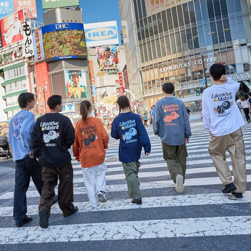 HEAVY WEIGHT 6.8oz “ANGEL DICE” LONG SLEEVE 