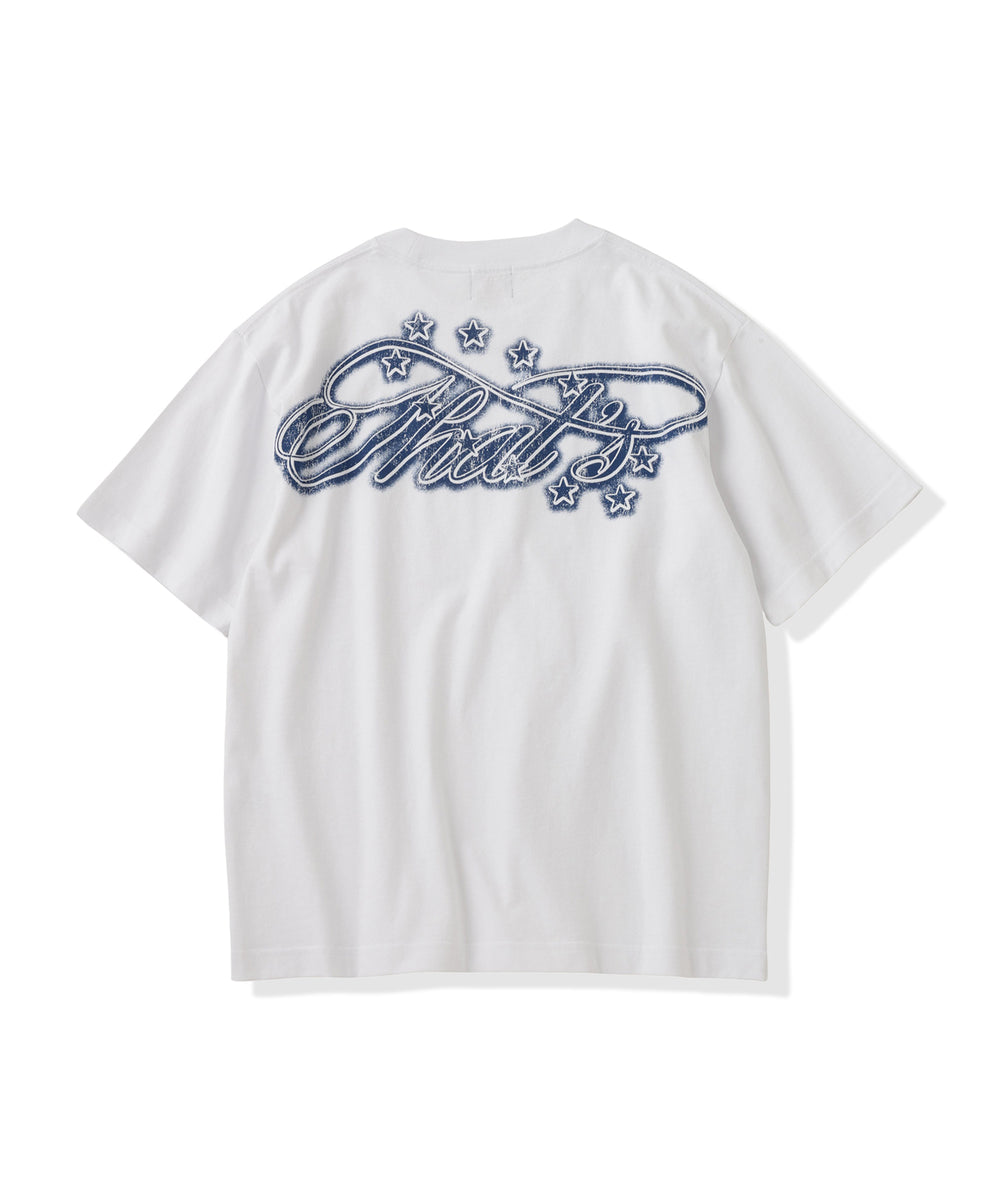 Script Star logo tee