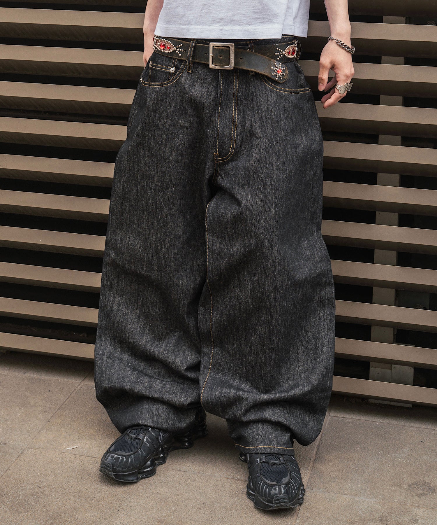 That's lifeデニム Slab rigid baggy denim – That's life online store