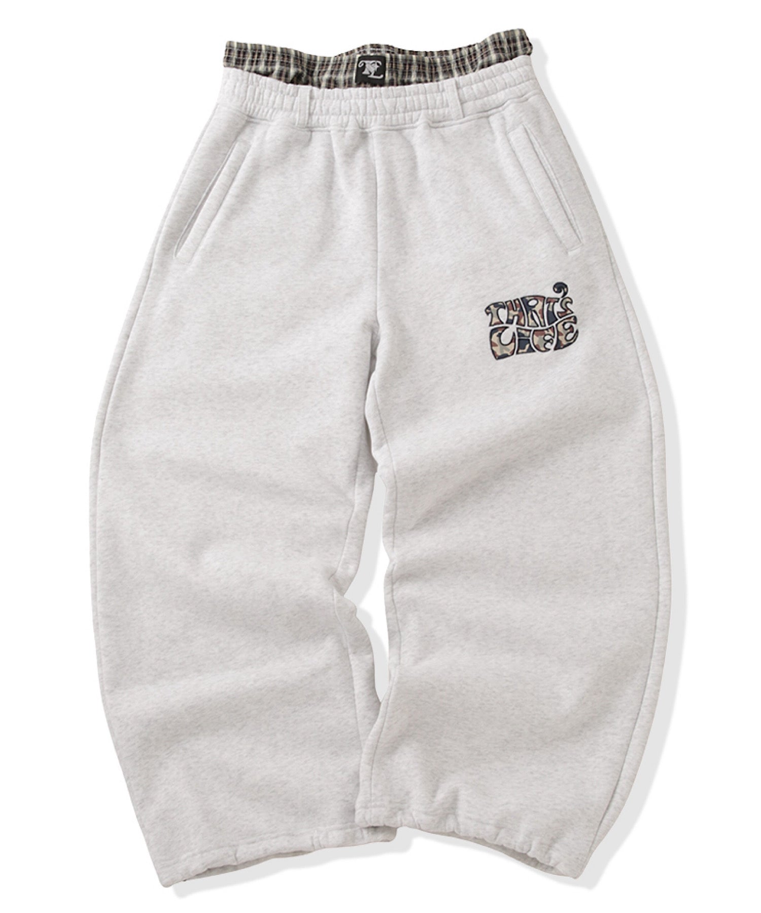 Surf Camo logo front print sweat pants