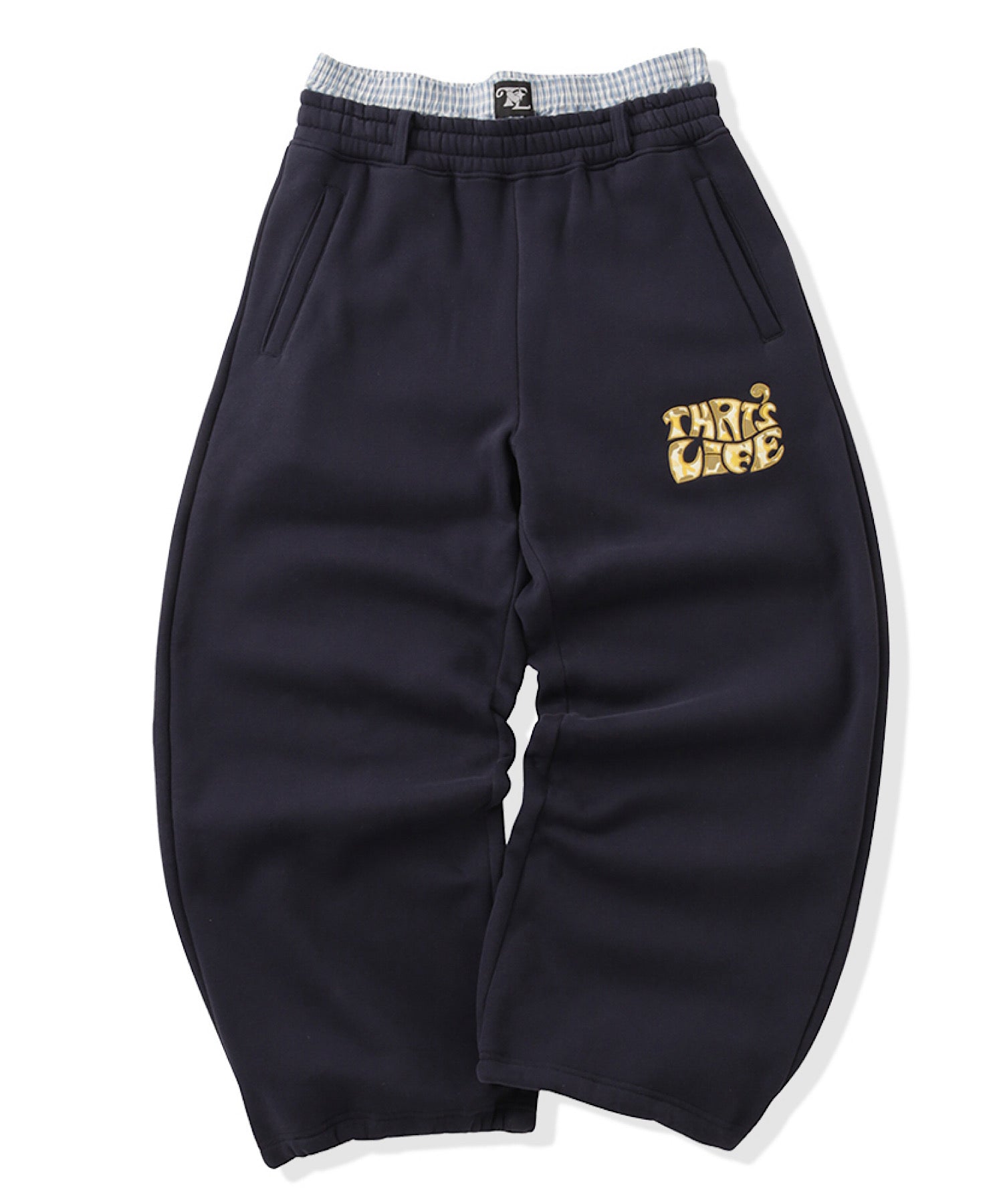 Surf Camo logo front print sweat pants