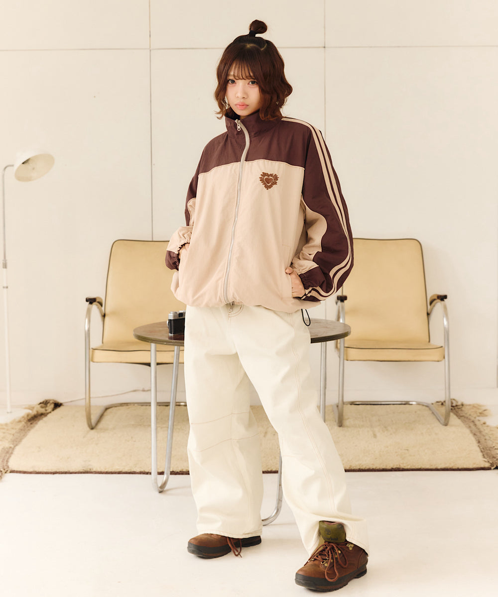 166cm / L / Brown × Beige
