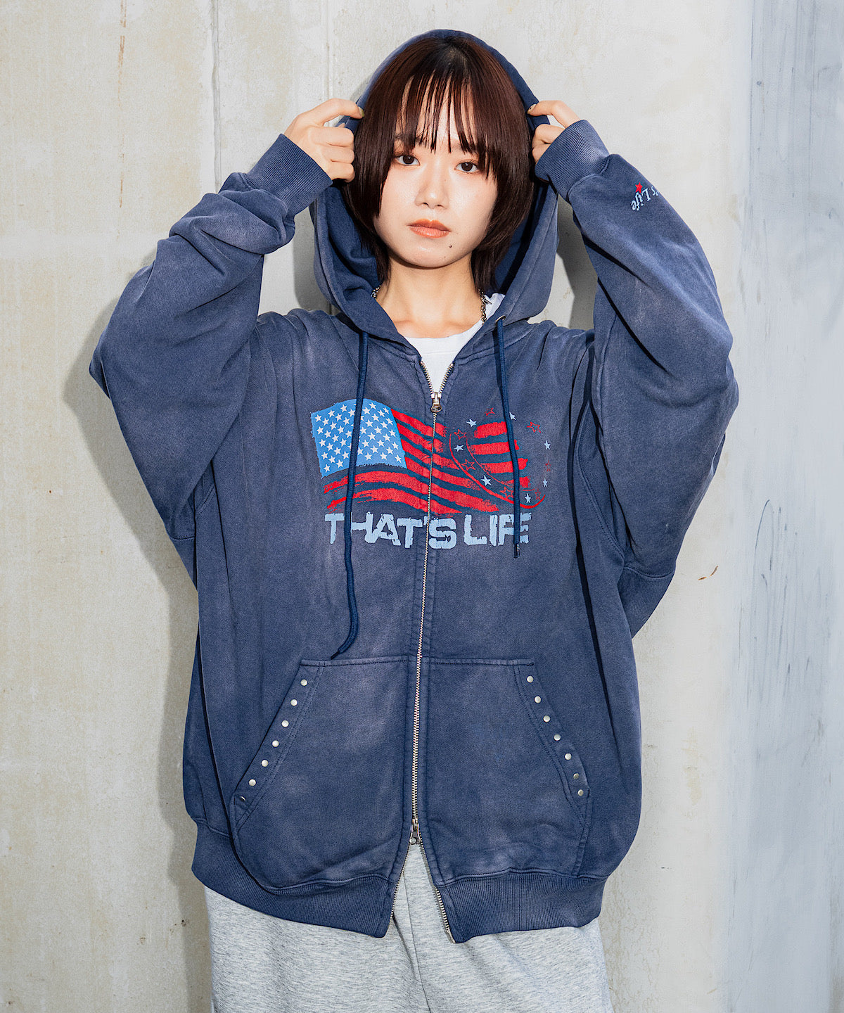 157cm / L / Navy