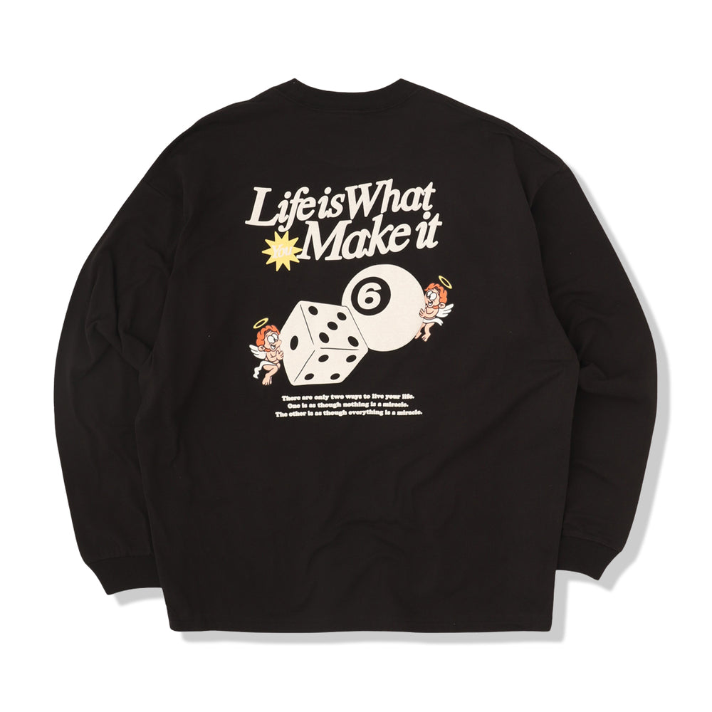 HEAVY WEIGHT 6.8oz “ANGEL DICE” LONG SLEEVE 