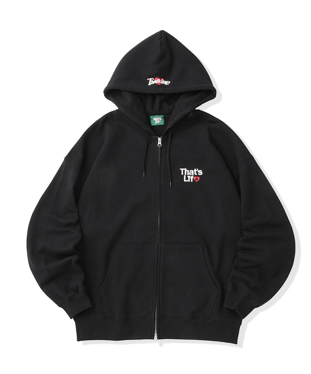 HEAVY WEIGHT 13.0oz “HEARTSTACK” logo zip hoodie