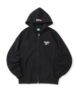 HEAVY WEIGHT 13.0oz “HEARTSTACK” logo zip hoodie – That's life