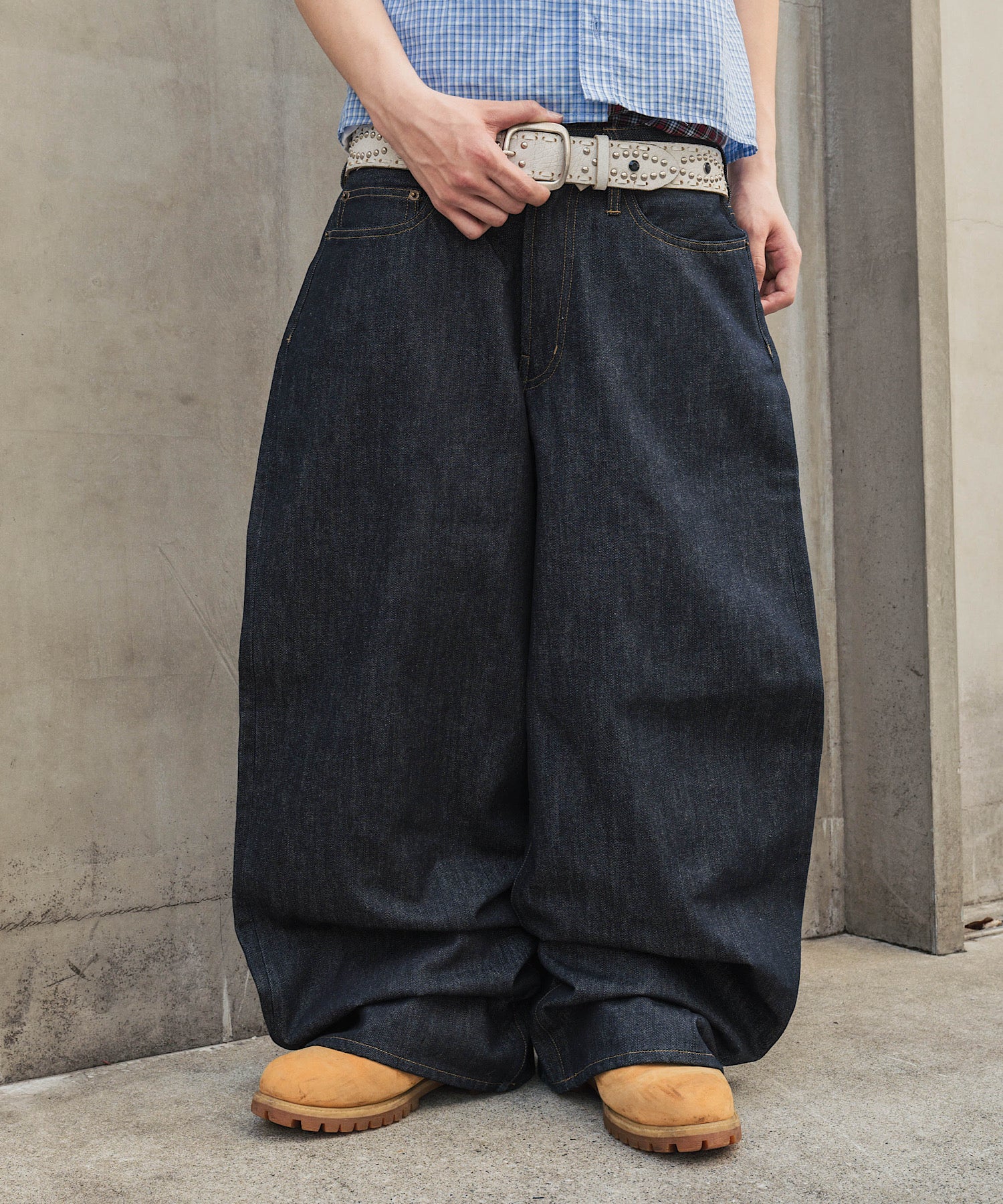 TS logo Rigid Baggy denim – That's life online store
