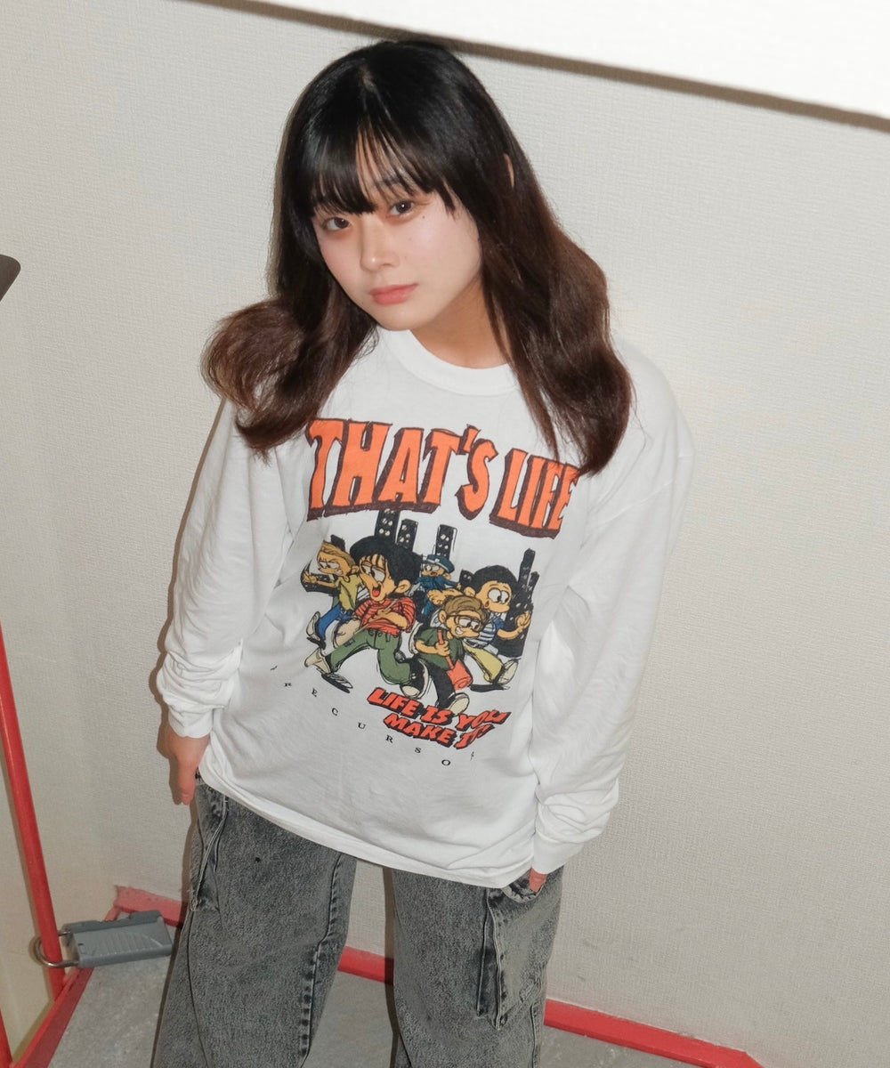 80s Vintage styles “The Body” long sleeve 