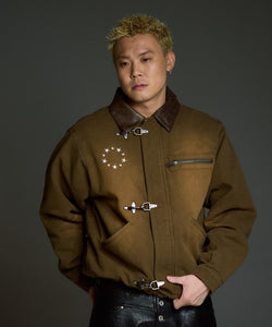 Vintage styles Star logo Duck Fireman Jacket – That's life online
