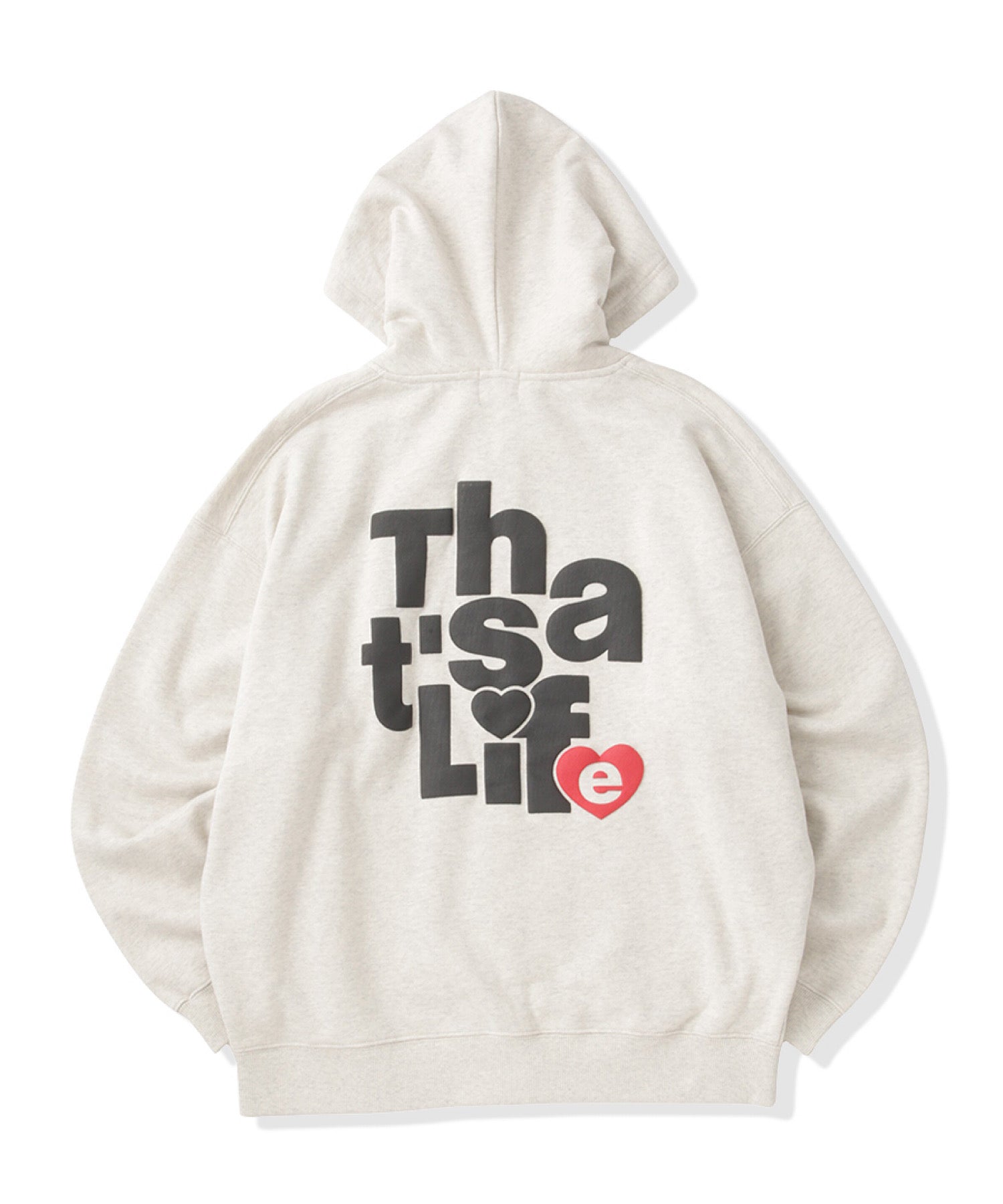 HEAVY WEIGHT 13.0oz “HEARTSTACK” logo zip hoodie