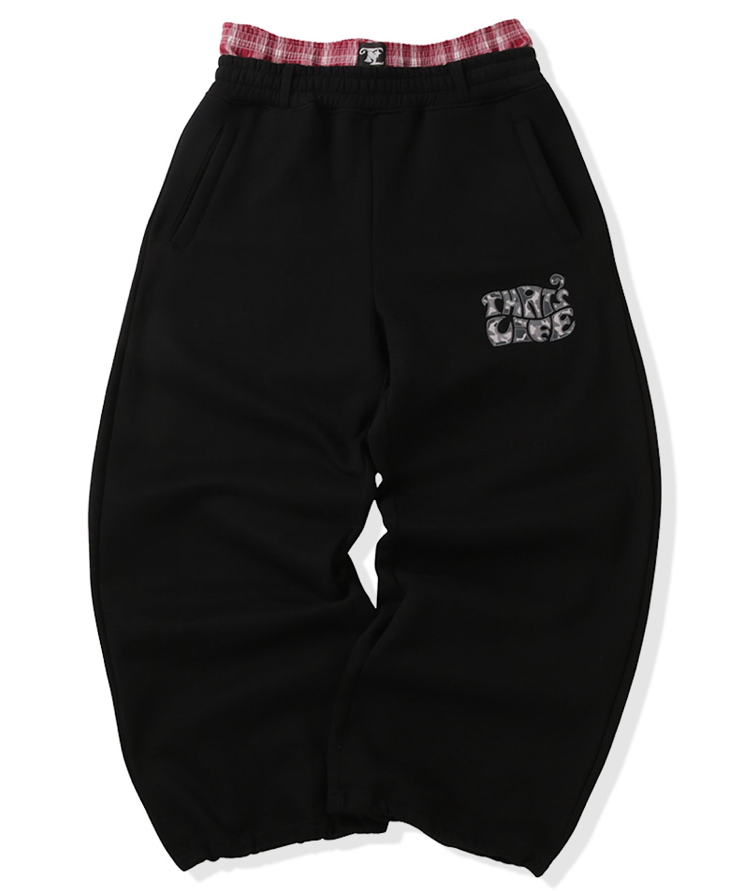 Surf Camo logo front print sweat pants