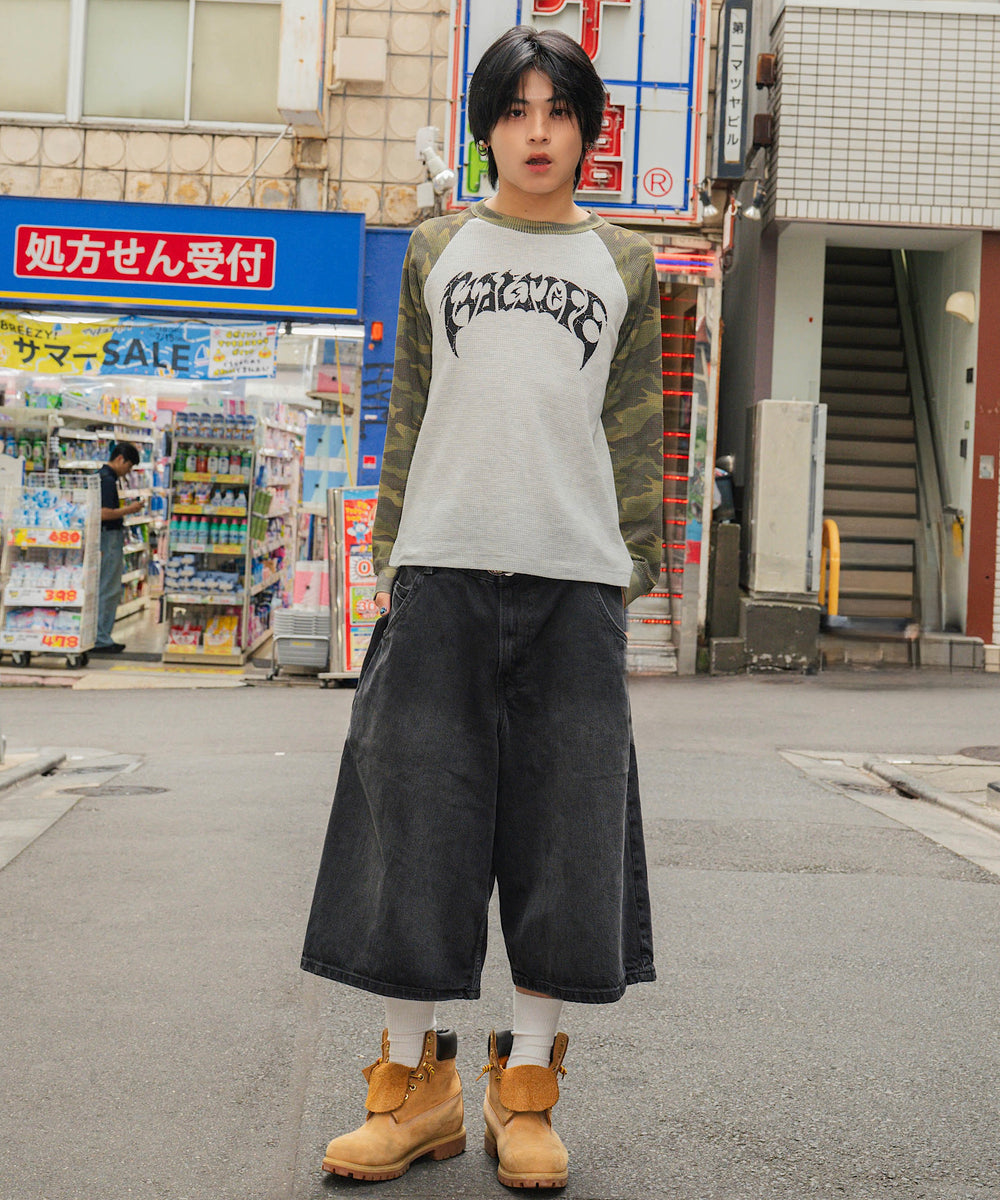 Color Block Raglan Thermal L/S Tee