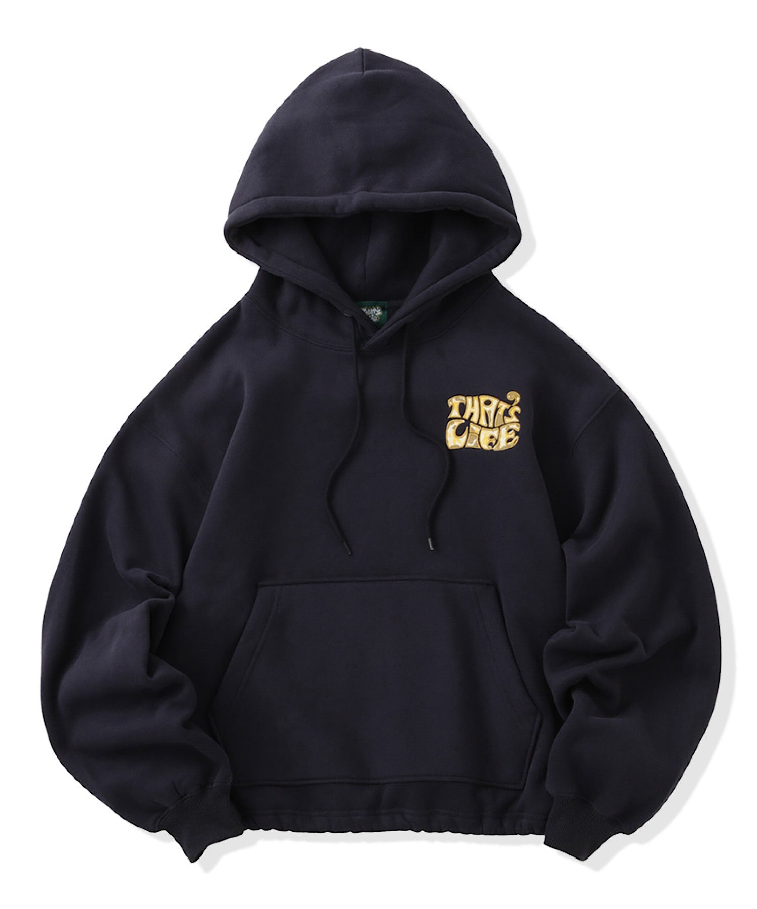 Surf Camo logo front print hoodie