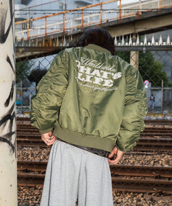 ジャケット・アウター ma-1 00s archive military jacket Military styles Worldwide Flight MA-1 Jackets – That's life online