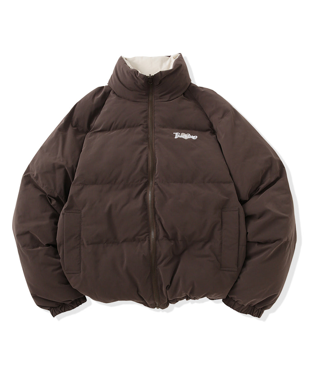 Heart logo Reversible Puffer Jackets