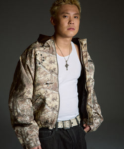 That'sLife ザッツライフファイヤーマンジャケット Faux Leather Circle logo Fireman Jacket – That's life online store