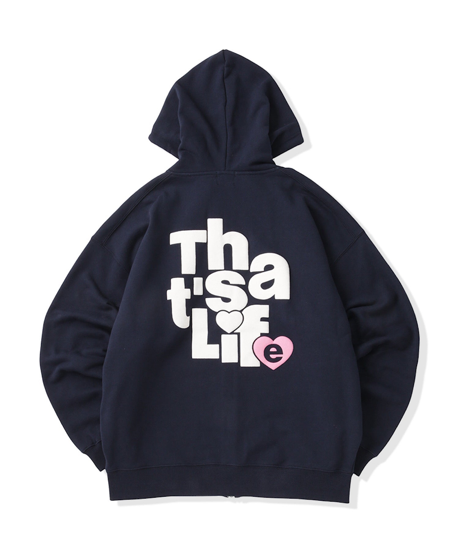 HEAVY WEIGHT 13.0oz “HEARTSTACK” logo zip hoodie