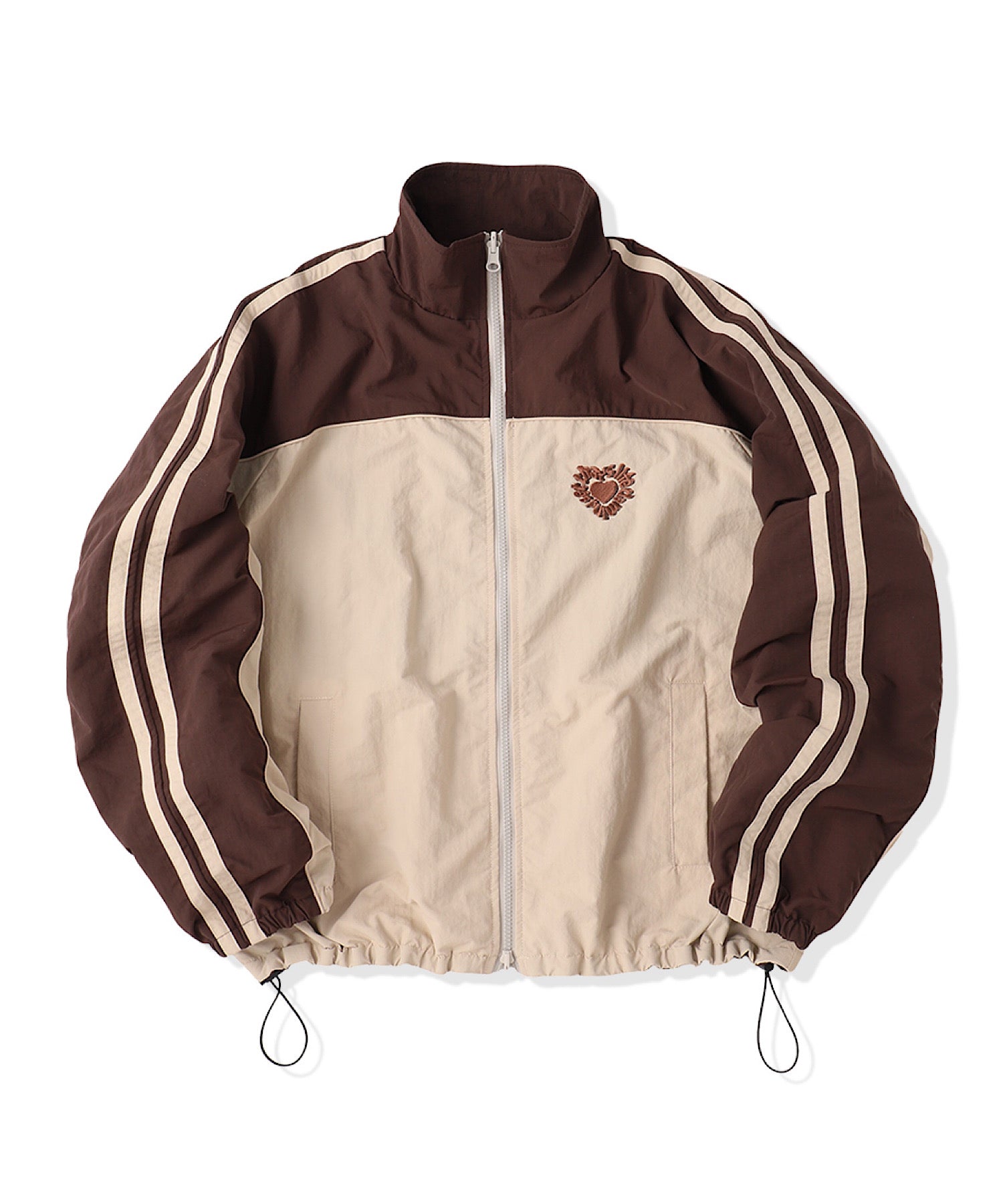 Heart logo 2way Reversible Nylon Jackets