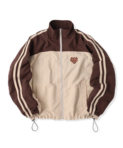 Heart logo 2way Reversible Nylon Jackets
