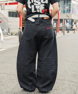 That's life pocket logo washed curve denim – That's life online store