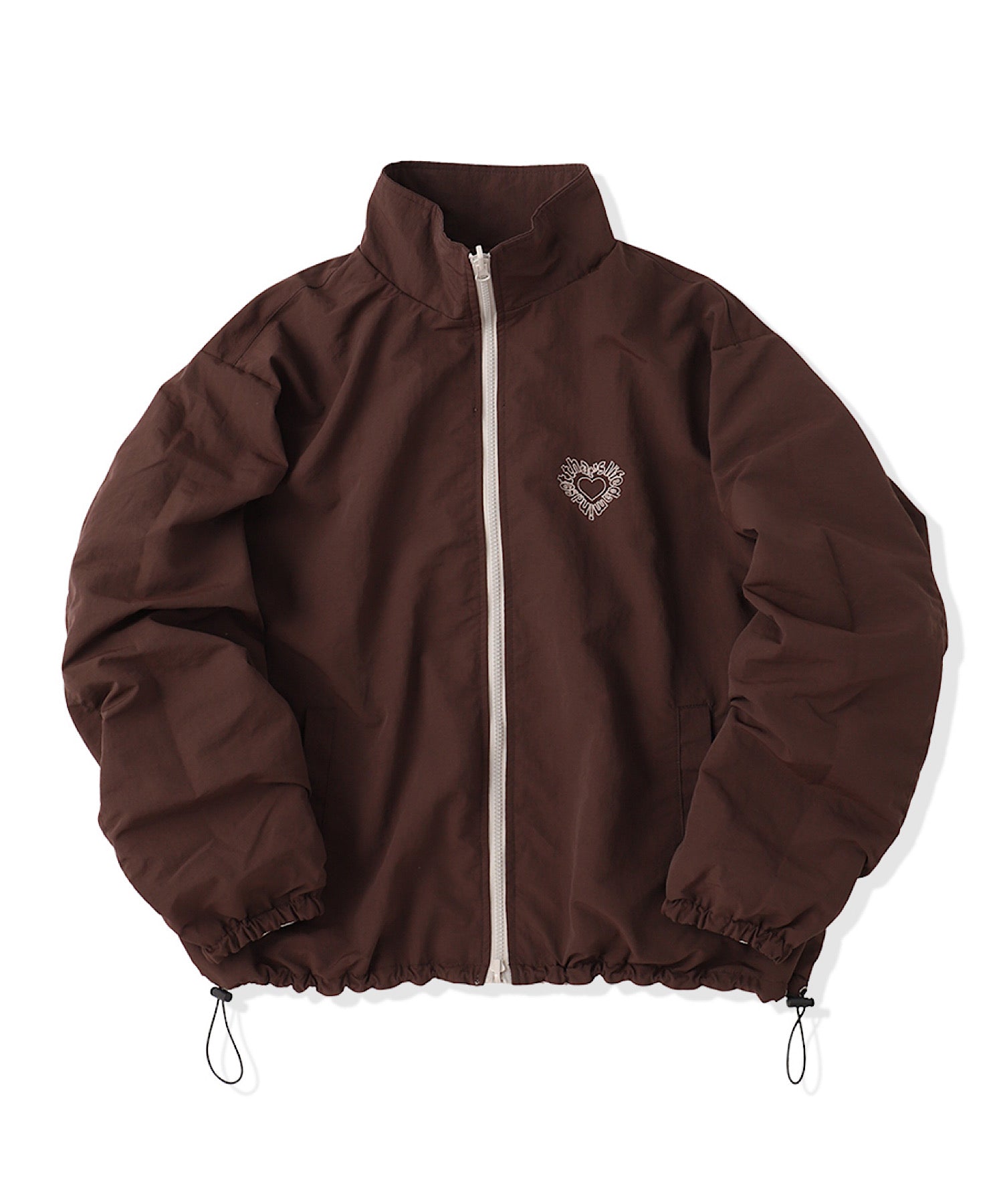 Heart logo 2way Reversible Nylon Jackets