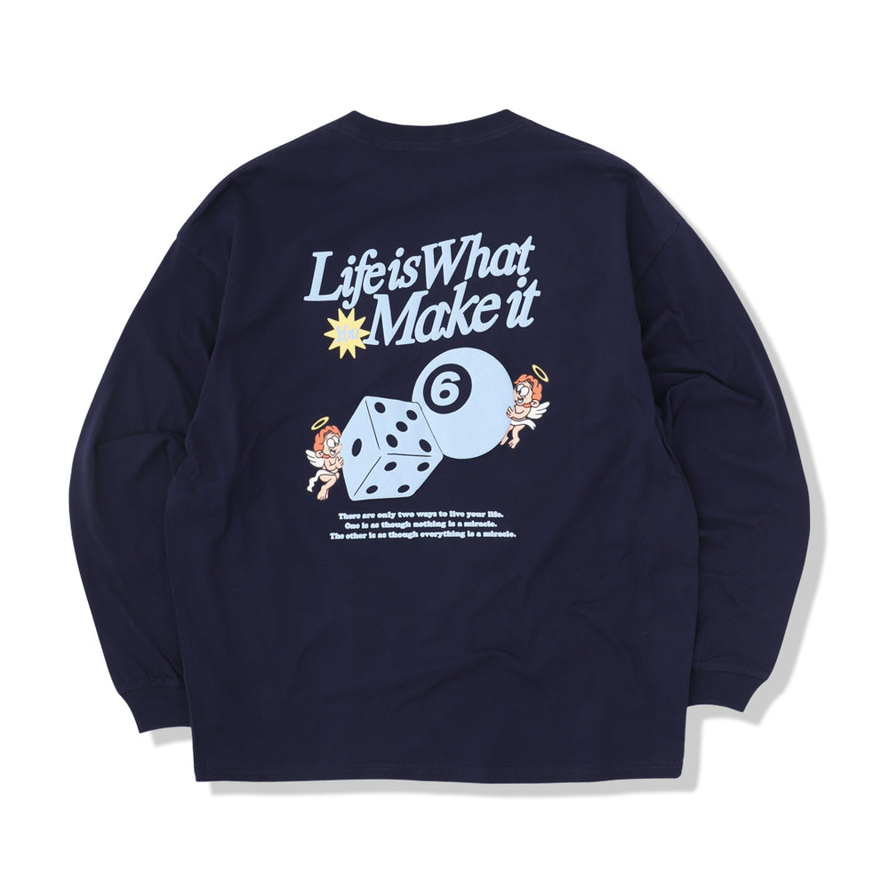 HEAVY WEIGHT 6.8oz “ANGEL DICE” LONG SLEEVE 