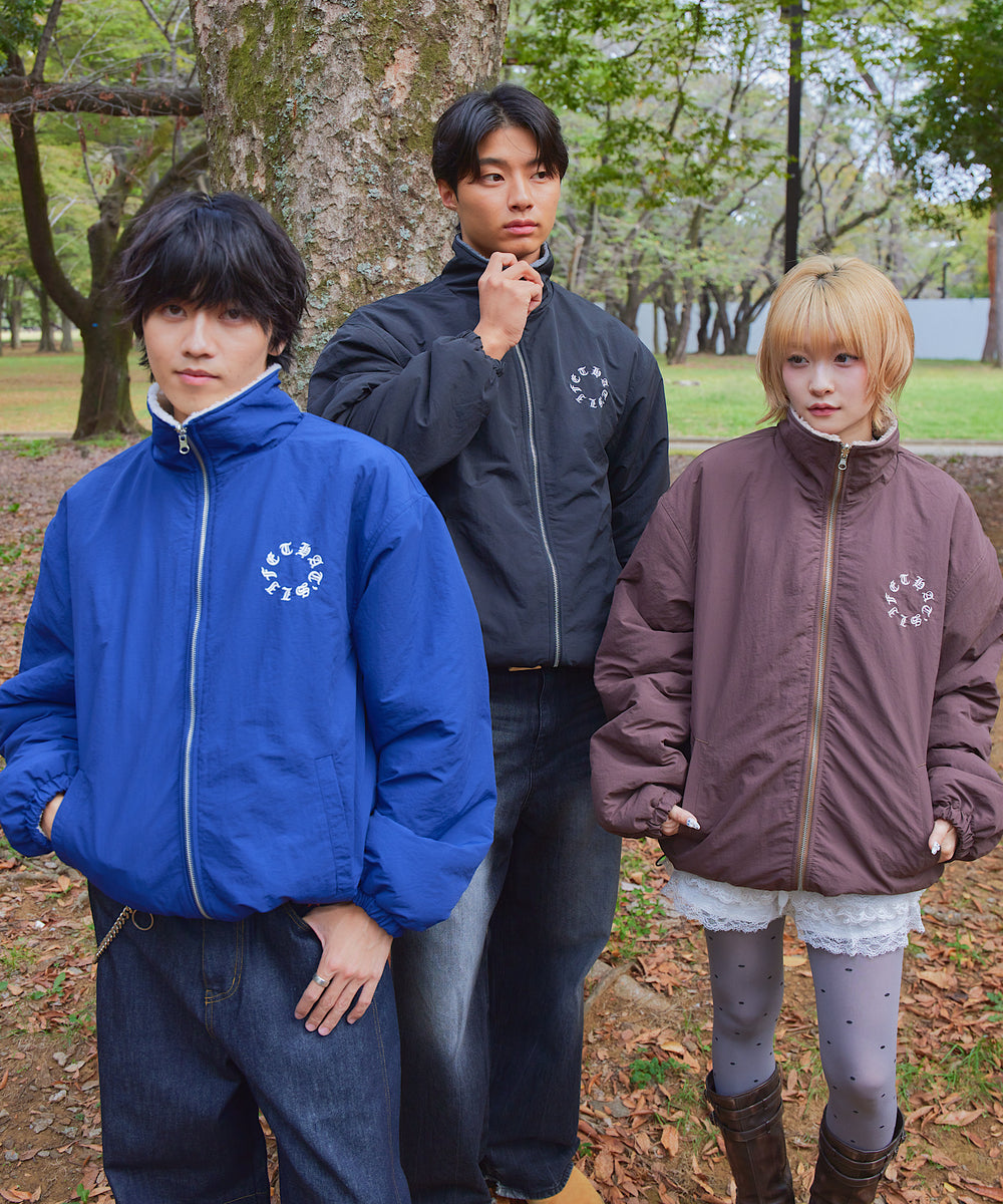 Circle logo Nylon Reversible Jacket