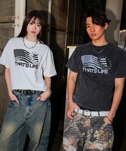 Vintage styles Wave Flag tee – That's life online store