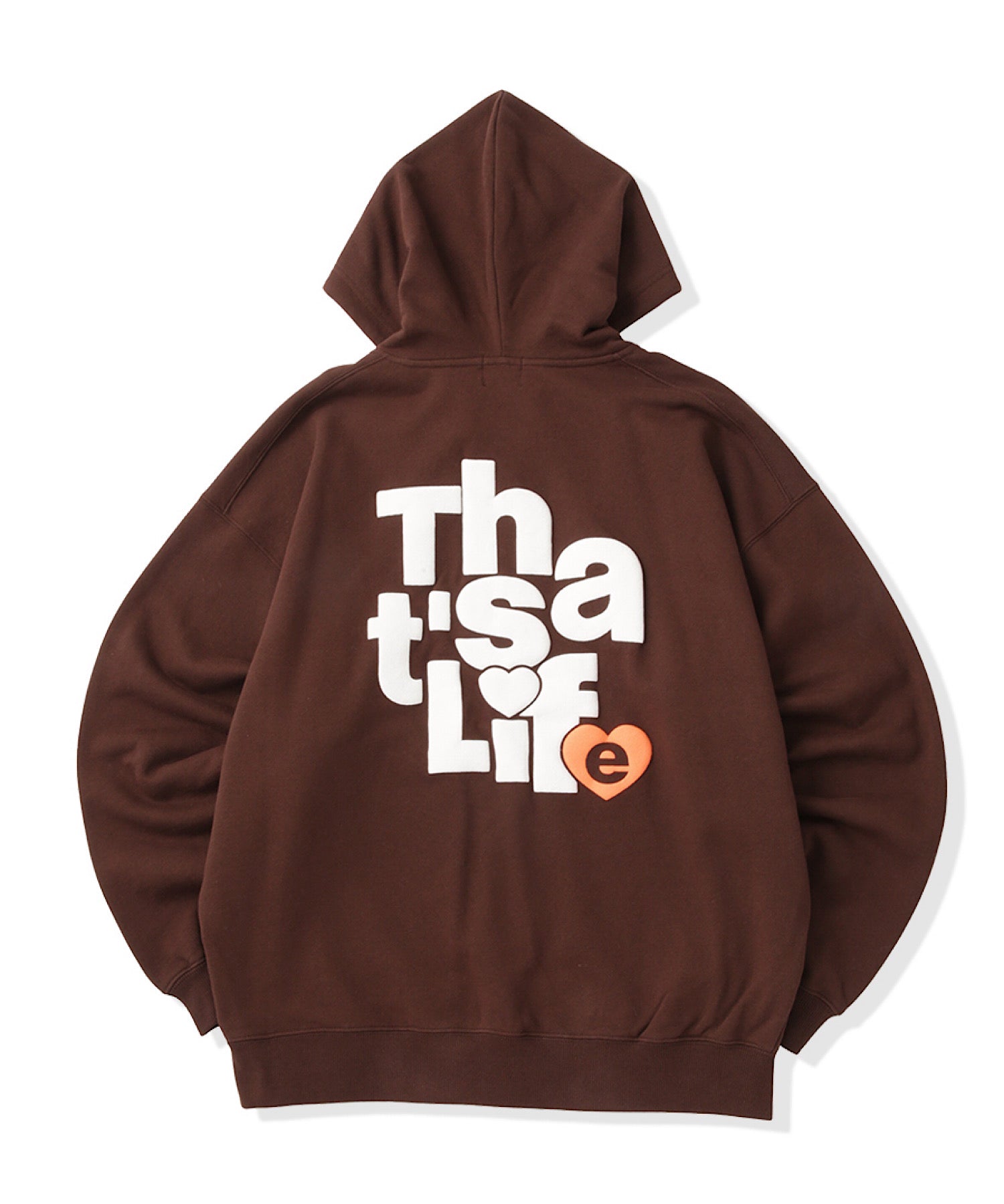 HEAVY WEIGHT 13.0oz “HEARTSTACK” logo zip hoodie